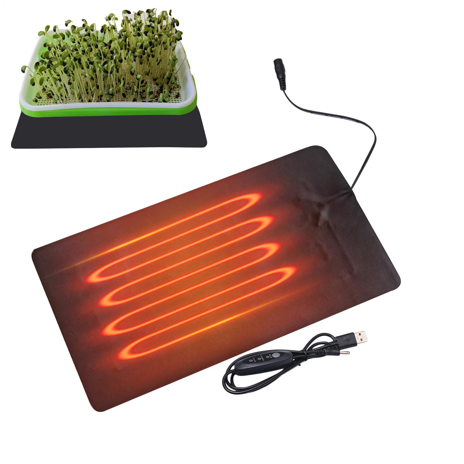 Seedling Heat Pad - 8.5W USB Seedling Heat Mats 3