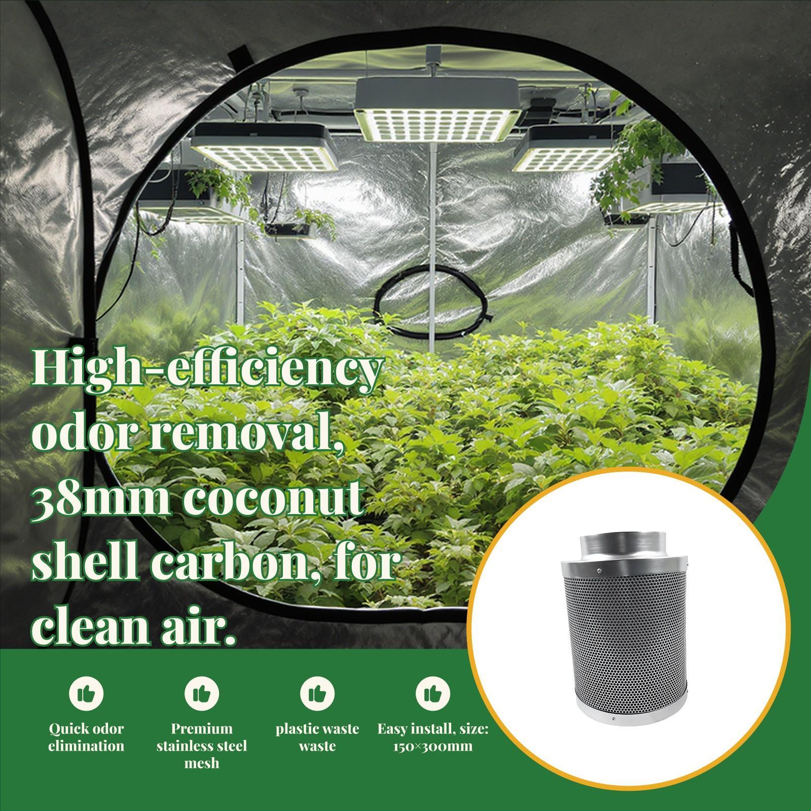 6 Inch Inline Fan Carbon Filte - đánh giá và giá Carbon Filter Inline